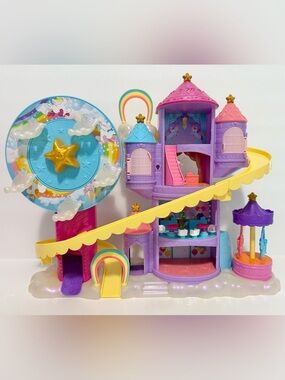 Polly Pocket Dolls & Playset, Funland Theme Park - no accessories included
